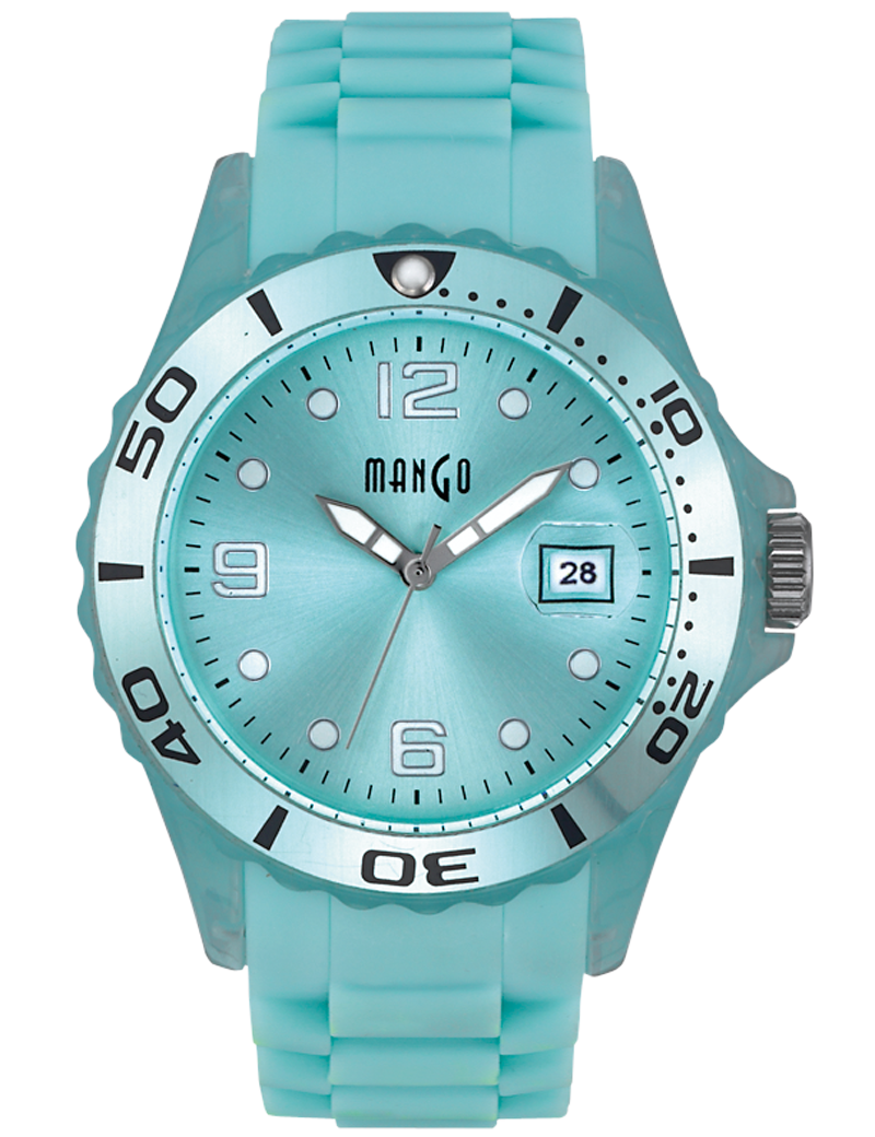 MANGO Tutti Frutti (40mm) - Lyseblå